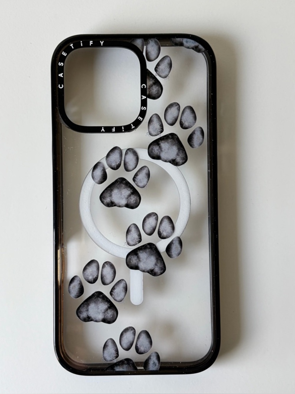 Casetify iPhone 16 Pro Max Paw Prints Case